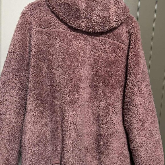 Reebok Teddy Bear Hoodie | Soft Fleece Zip Front | Size Large - Picture 2 of 7